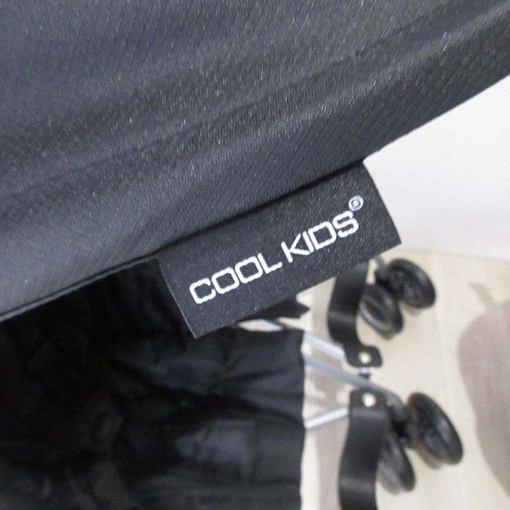 ▲▽ COOL KIDS CKバギーツイン ブラック バギー アルミ 軽量 双子用 ツインズの画像2