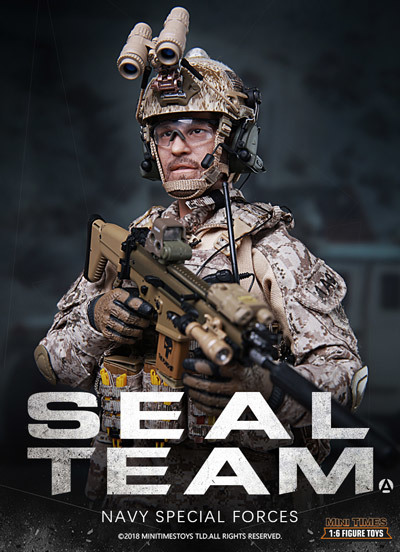 【 SEALTEAM 】1/6ドールパーツ： Minitimes製：SIG SAUER P226拳銃セット【米海軍特殊部隊】の画像3