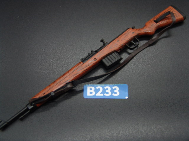 【 青233 】1/6ドールパーツ：BBi製 ドイツ軍 G43半自動小銃（WWII）【 長期保管・ジャンク扱い品 】_1/6スケールWWIIドイツ軍G43半自動小銃