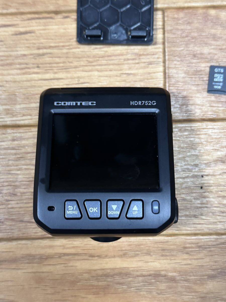 COMTEC コムテック GPS内蔵ドライブレコーダー HDR752G_画像2