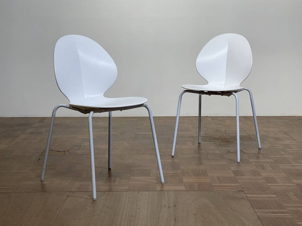 -sr335｜Calligaris 名作 Basil/バジル モダンスタッキングダイニングチェア｜CIBONE シボネ カリガリス 什器 アクタス ボーコンセントの画像1