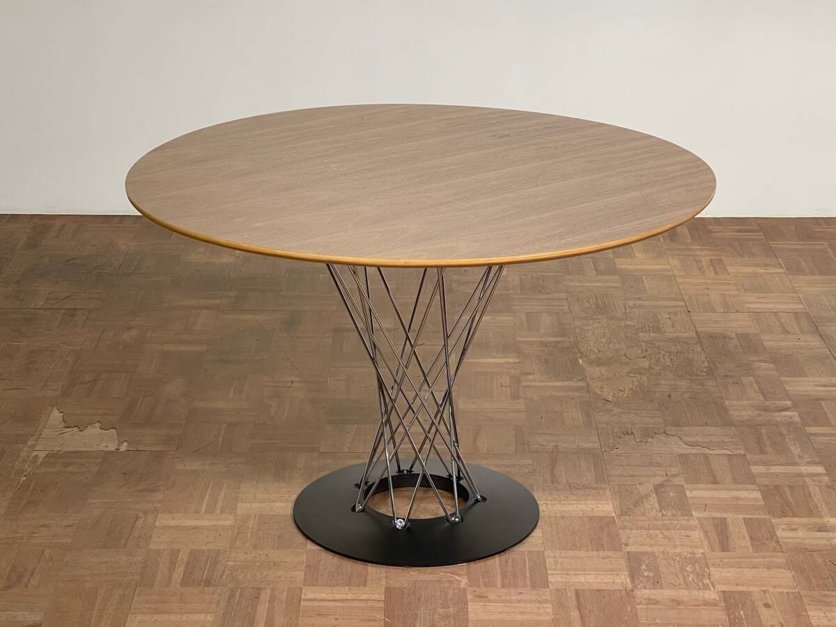 -sd766｜Isamu Noguchi ウォールナットスリップマッチ Dining Table｜Vitra ヴィトラ ノグチイサム サイクロンダイニングテーブルの画像1