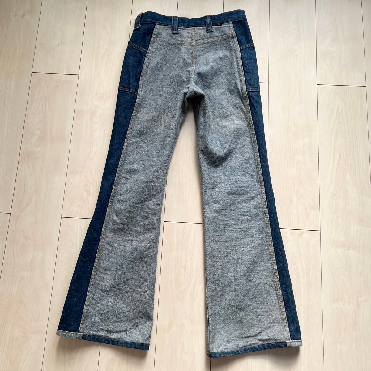 希少 70s LEE リー リバーシブル デニムパンツ ブーツカット 希少 70s LEE リー リバーシブル デニムパンツ ブーツカット
