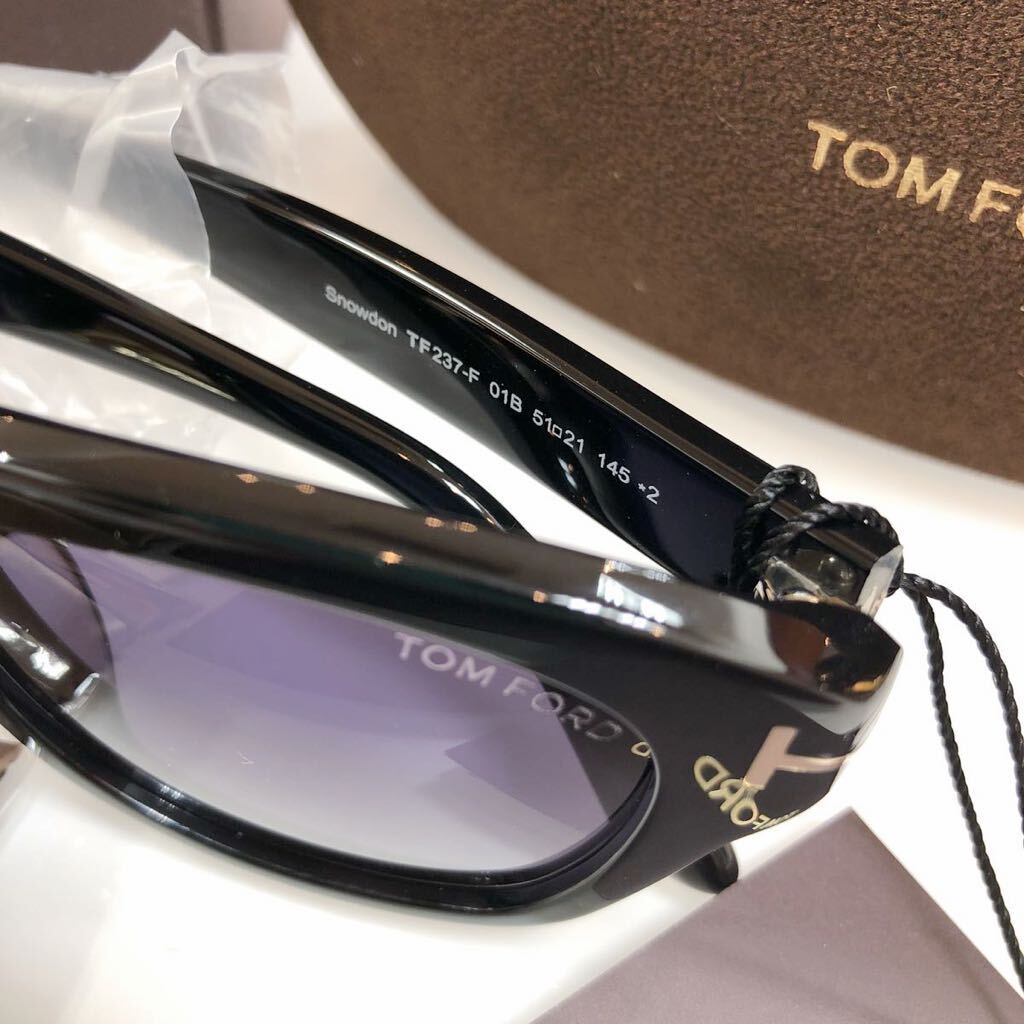 安心の国内正規品 定価58,300円 TOM FORD トムフォード Snowdon TF237-F 01B 51-21 FT237F スノードン サングラス国内正規品 トム フォード_画像3