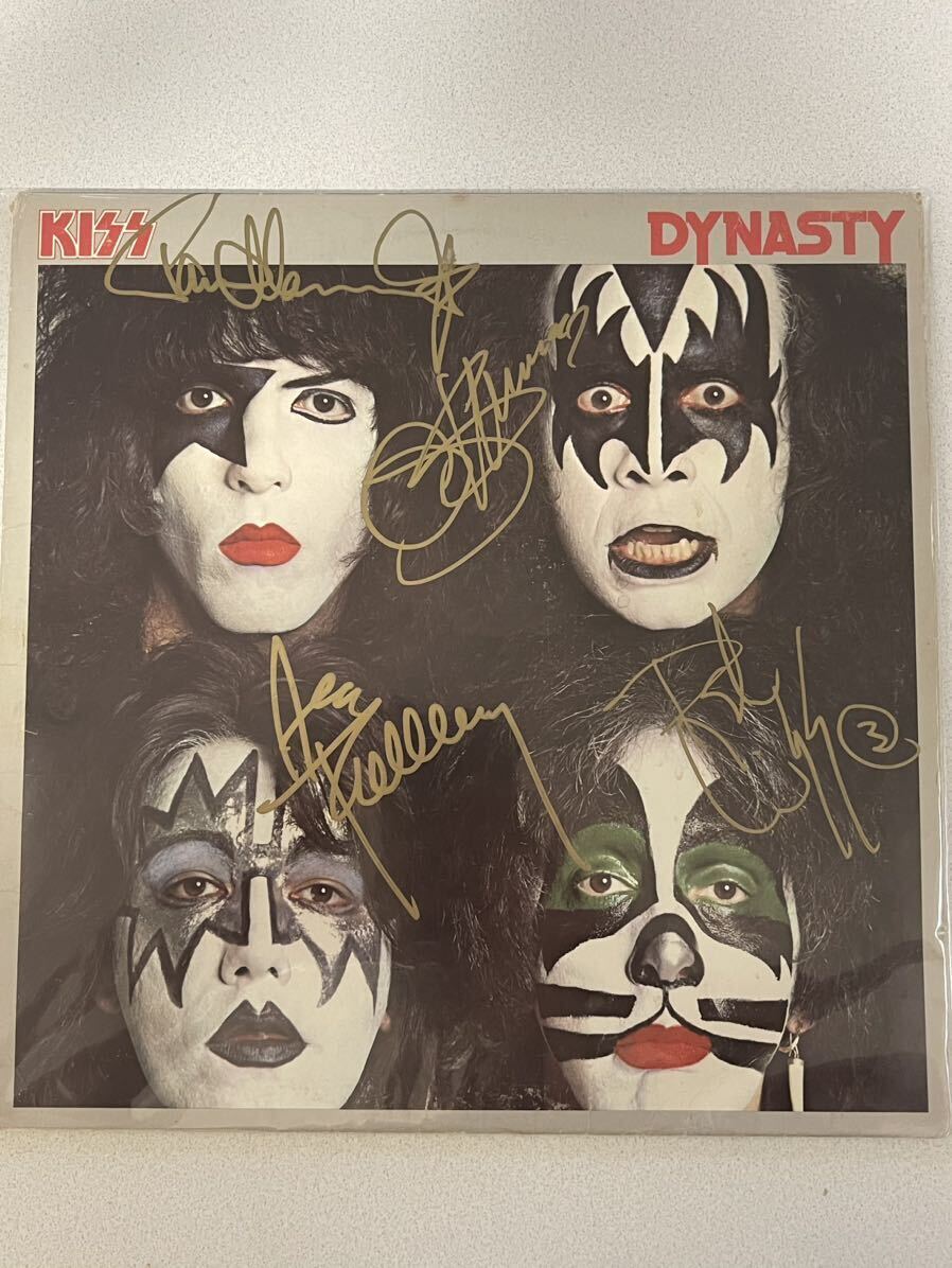 KISS 「Dynasty 」LP レコード の画像1