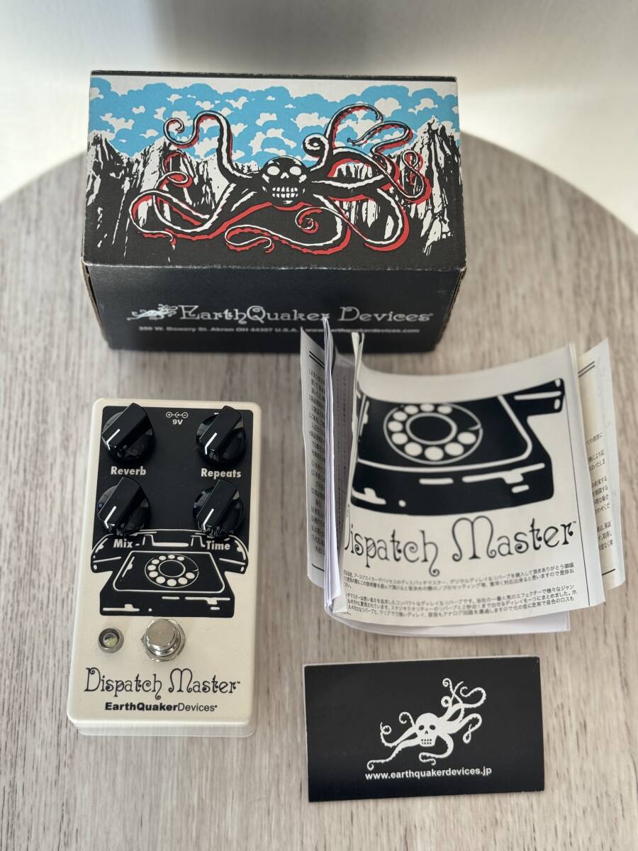 EarthQuaker Devices Dispatch Master Delay & Reverb domestic limitation 25 pcs, limited amount color variation 