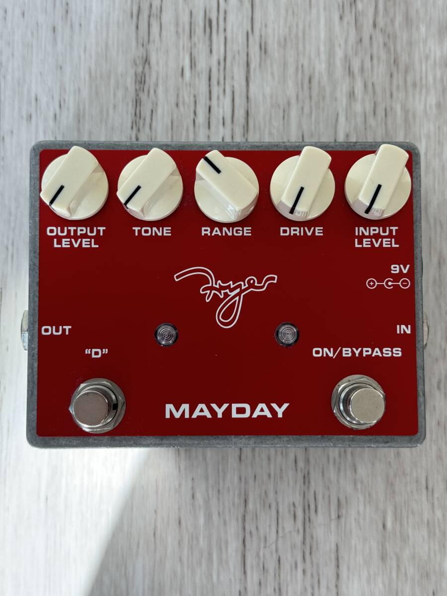 FRYER GUITARS MAYDAY AC30サウンドを再現したオーバードライブペダル！！ ブライアン・メイ クィーンの画像1