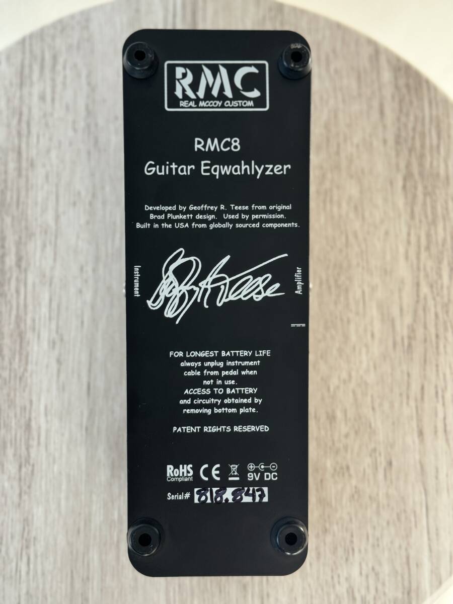 RMC Real Mccoy Custom　RMC-8 ワウ John Mayer_画像3