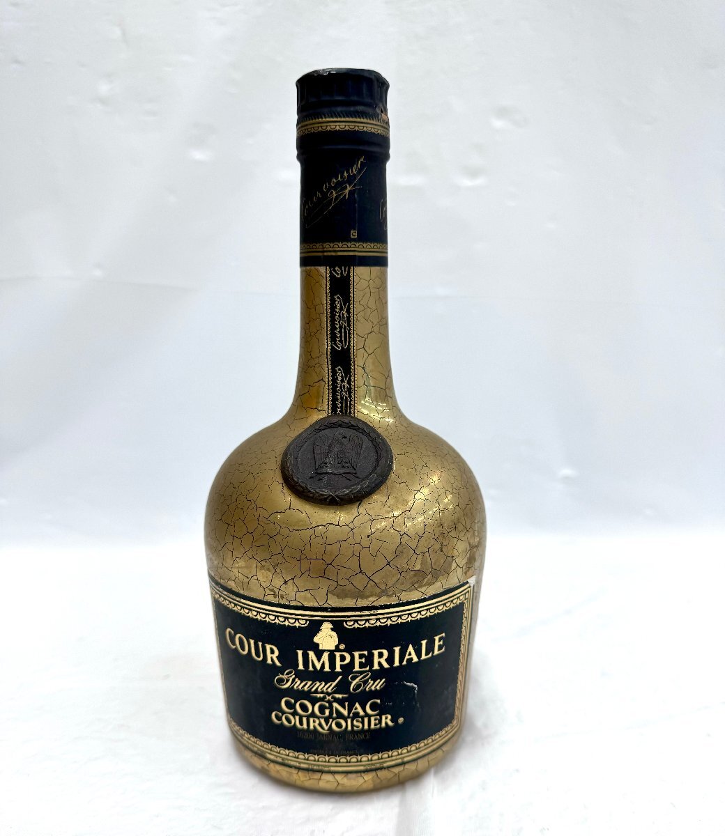 ★送料別★COURVOISIER COUR IMPERIALE クルボアジュ クールインペリアル 700ml 40％ 古酒 (未開封）EA2243_画像1