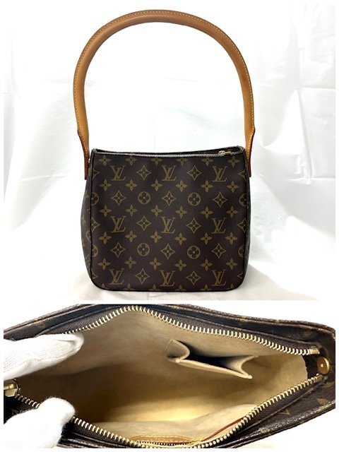 【中古品】ヴィトン　LOUIS VUITTON　ルーピング 　ハンドバッグ　モノグラム　M51146【送料別】FB0384_画像4