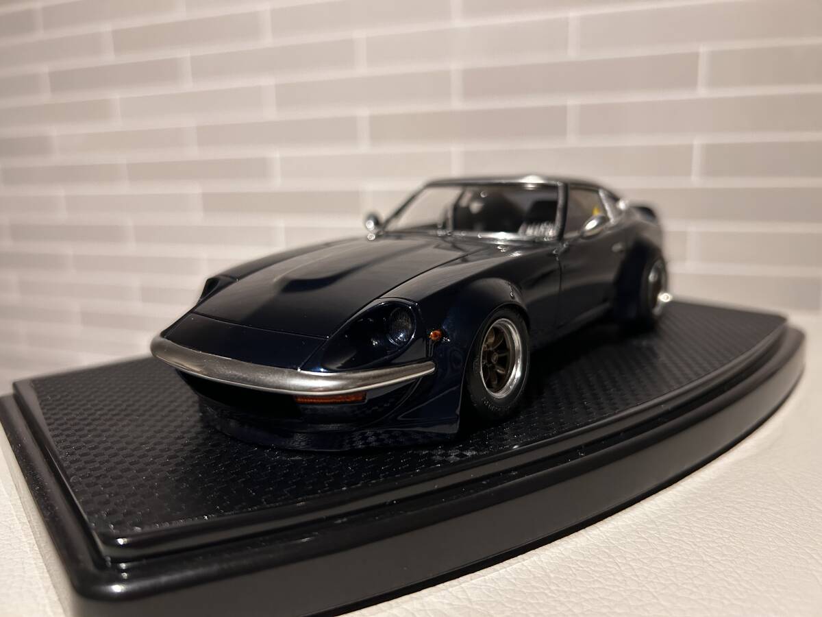  Aoshima S30 Fairlady Z plastic model final product 