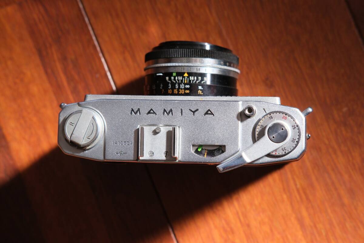 マミヤ ルビー スタンダード MAMIYA RUBY STANDARD MAMIYA-KOMINAR 48mm F2 フィルムカメラ コンパクトカメラ レンジファインダー ジャンクの画像3