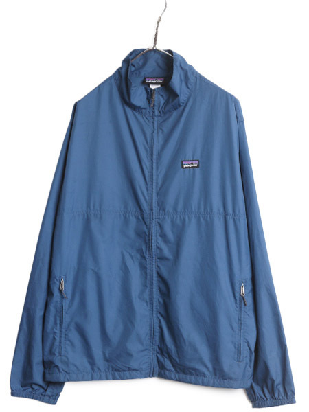 14年製 パタゴニア ナイロン ジャケット メンズ L / PATAGONIA アウトドア パッカブル フルジップ ブルゾン ウインドブレーカー ハイネック_画像1