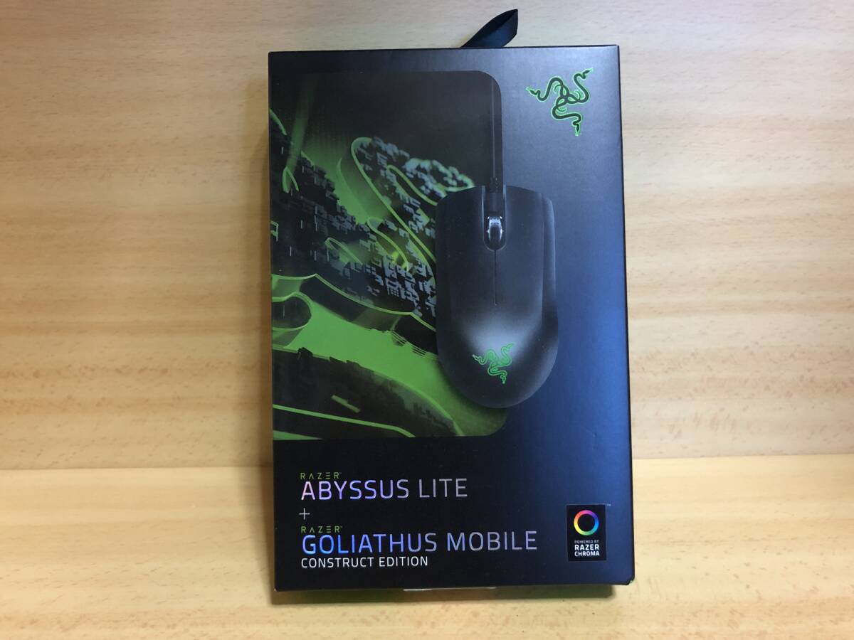 未開封マウスセット RAZER ABYSSUS LITE & GOLIATHUS MOBILE_画像1