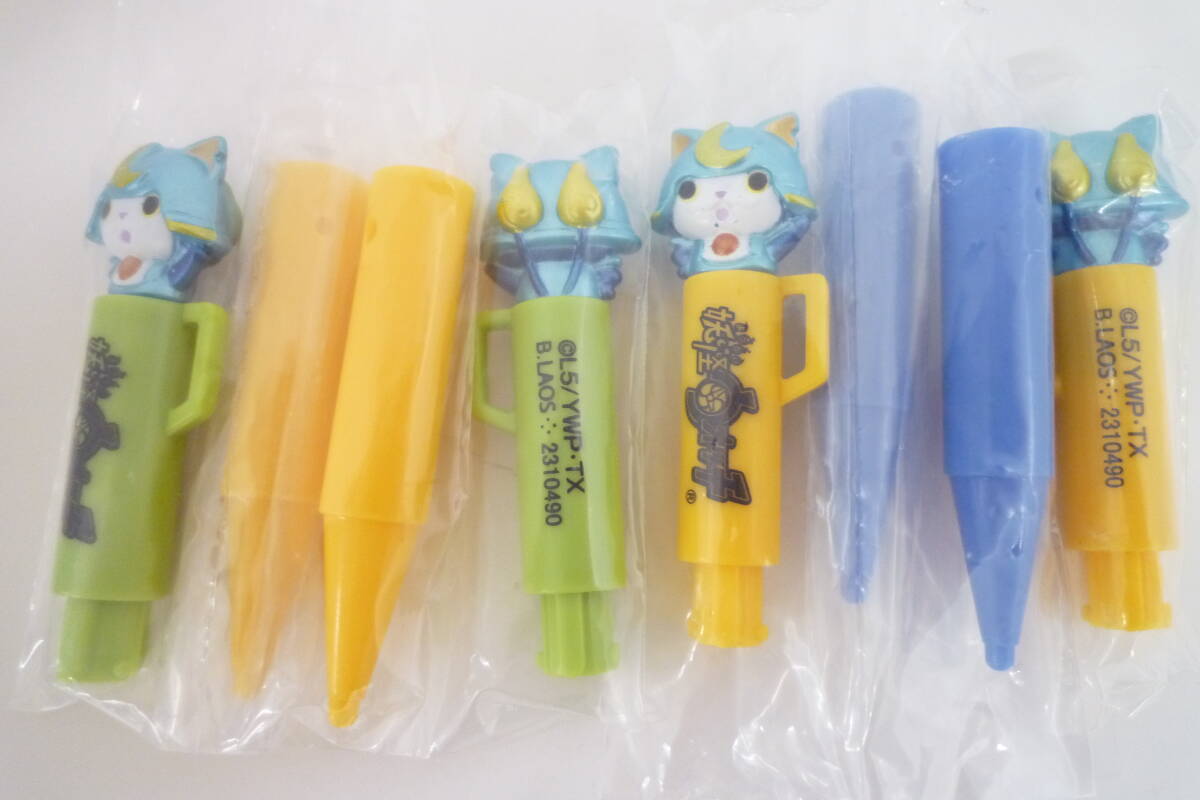 5o3a3B BANDAI Yo-kai Watch mascot touch pen 02 metallic ver. all 9 kind 16 point set set sale Dub . have unopened goods 