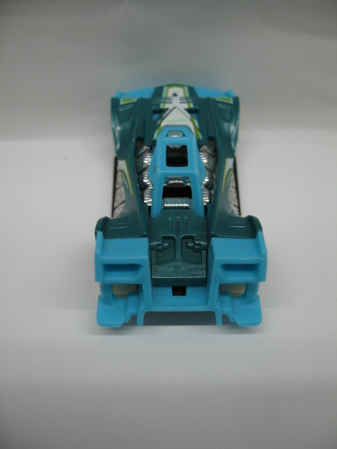 0o3h4A VOLTAGE SPIKE (ブルーグリーン×ライトブルー) Hot WHeeLs GLOW WHEELS No.4 DHW67-D7B3 _画像4