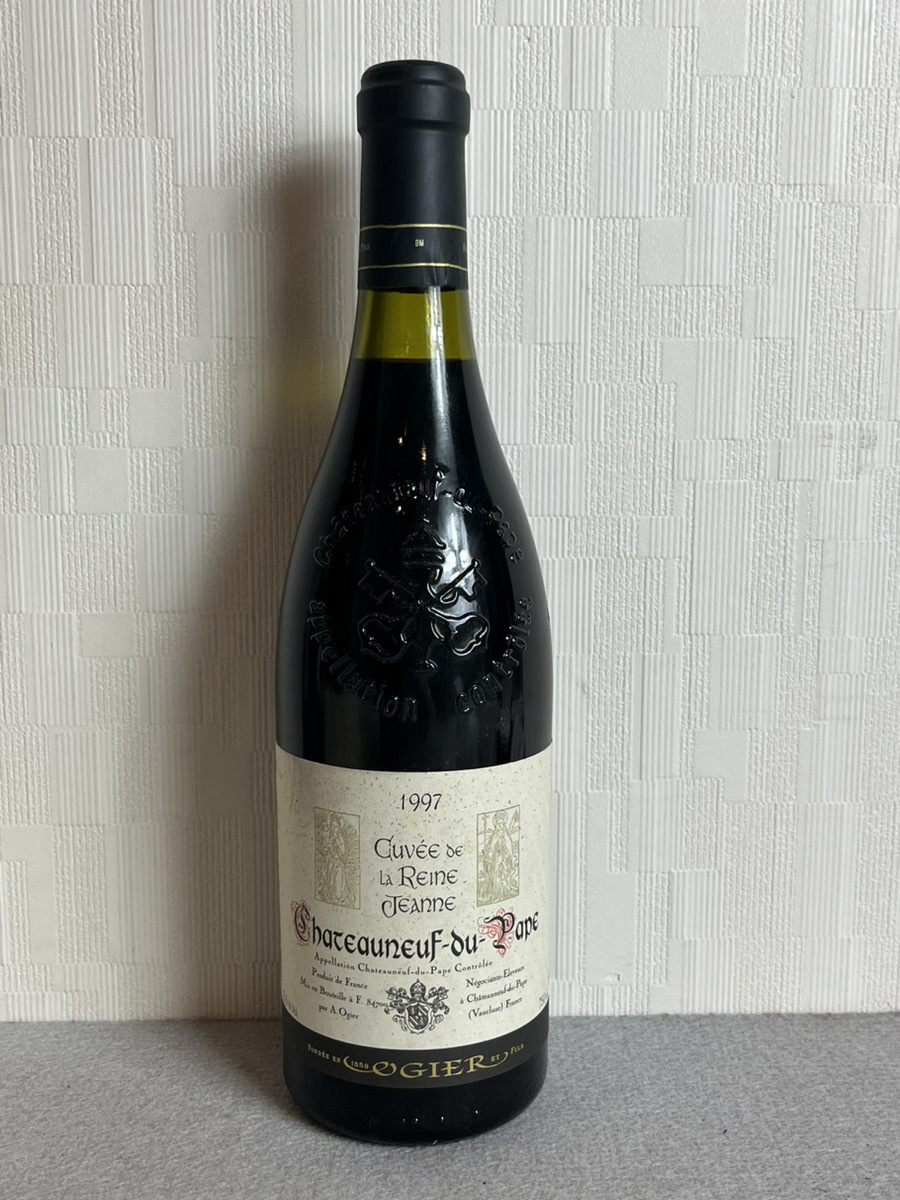 12631-04★未開栓★chateauneuf de pape/シャトーヌフ デュ パプ 13.5% 750ml 赤ワイン 1997年★の画像1