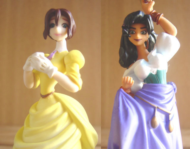 #Exa27BB Disney heroine collection popular 4 kind SR Peter Pan *Yujin Eugene *300 jpy =004738_b