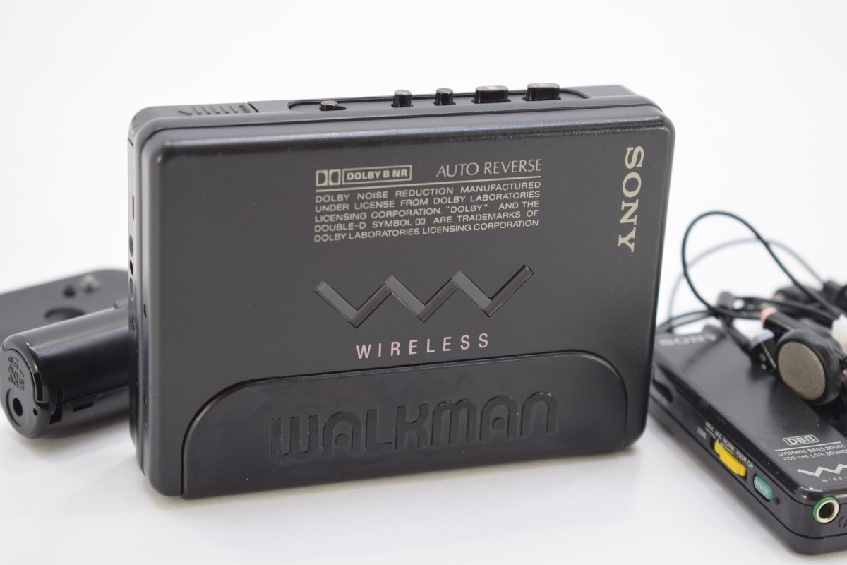 SONY ソニー WM-505 WIRELESS WALKMAN ワイヤレスウォークマン カセットプレーヤー イヤホン ポータブルプレーヤー RK-831M/601_画像1