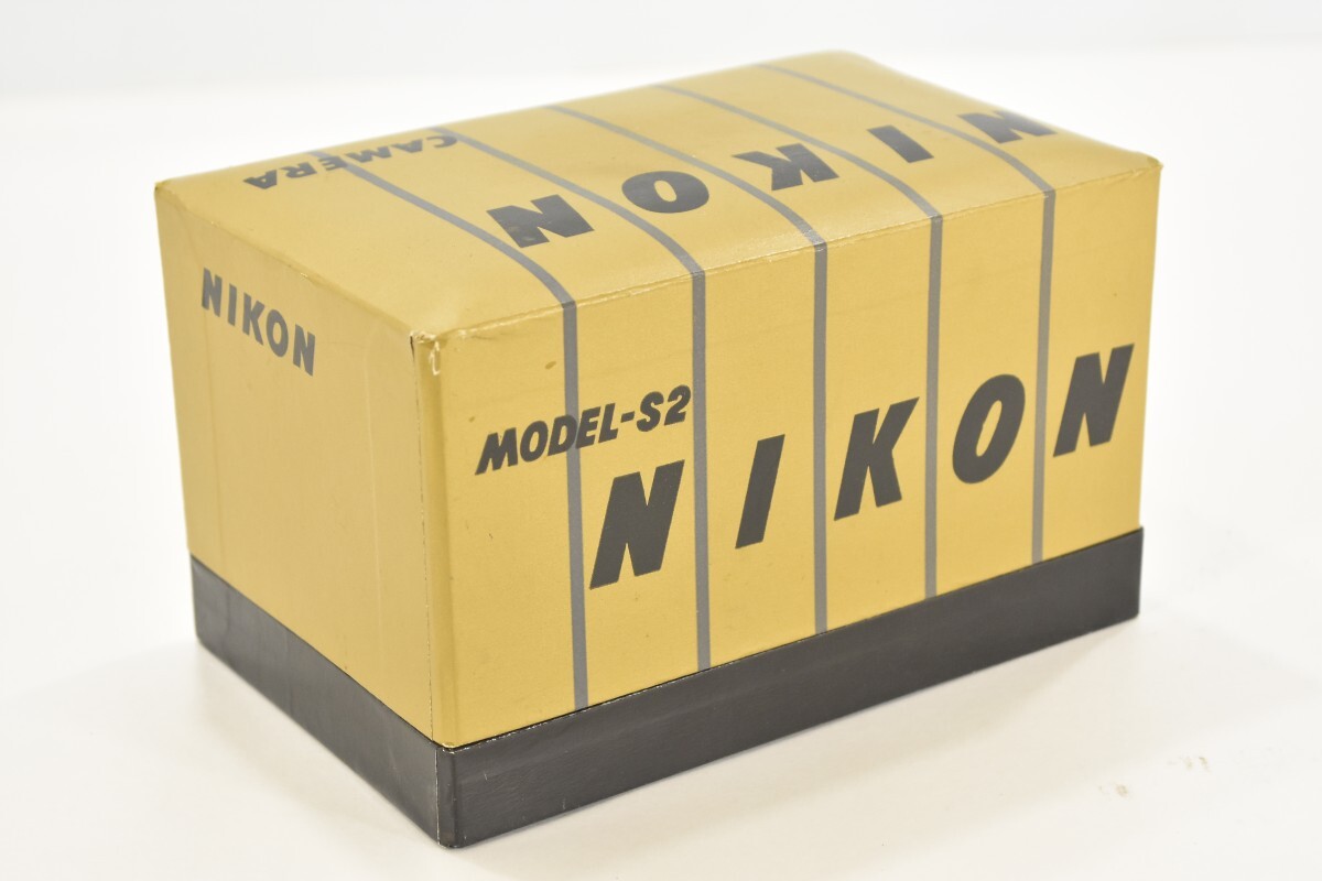 Nikon ニコン S2 元箱 レンジファインダー カメラ MODEL-S2 一眼レフ フィルム 箱 当時物 希少 RK-874S/606_画像4