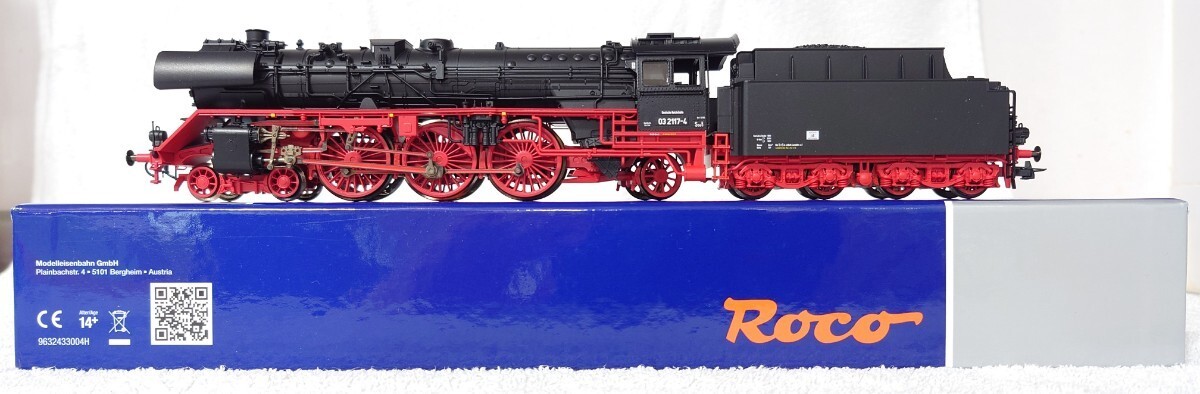 ROCO73015 DR 03 2117-4 蒸気機関車 Ep.Ⅳ DCCサウンド_画像1