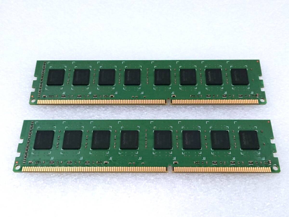 ADATA AM2L16BC8R2-B0QS PC3L-12800U(DDR3L-1600) 8GBx2枚 (計16GB) 低電圧デスクトップ用メモリの画像6