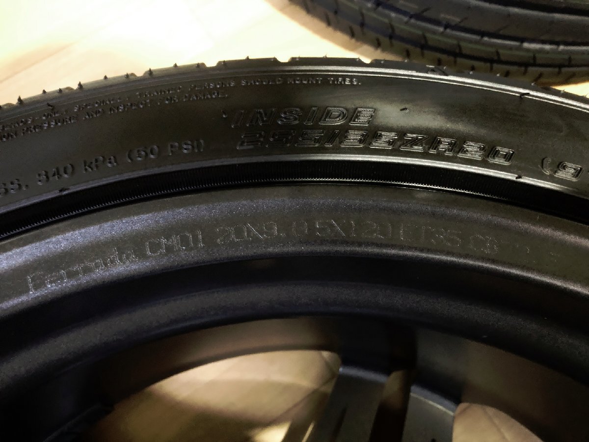 美品 Ferrada CM1 9J+35 PCD120-5穴 ファルケン FK510 255/35R20 2022年後半製造 GM キャデラック CT5 V BMW F10 F06 F12 F13 5 6 シリーズ_画像9