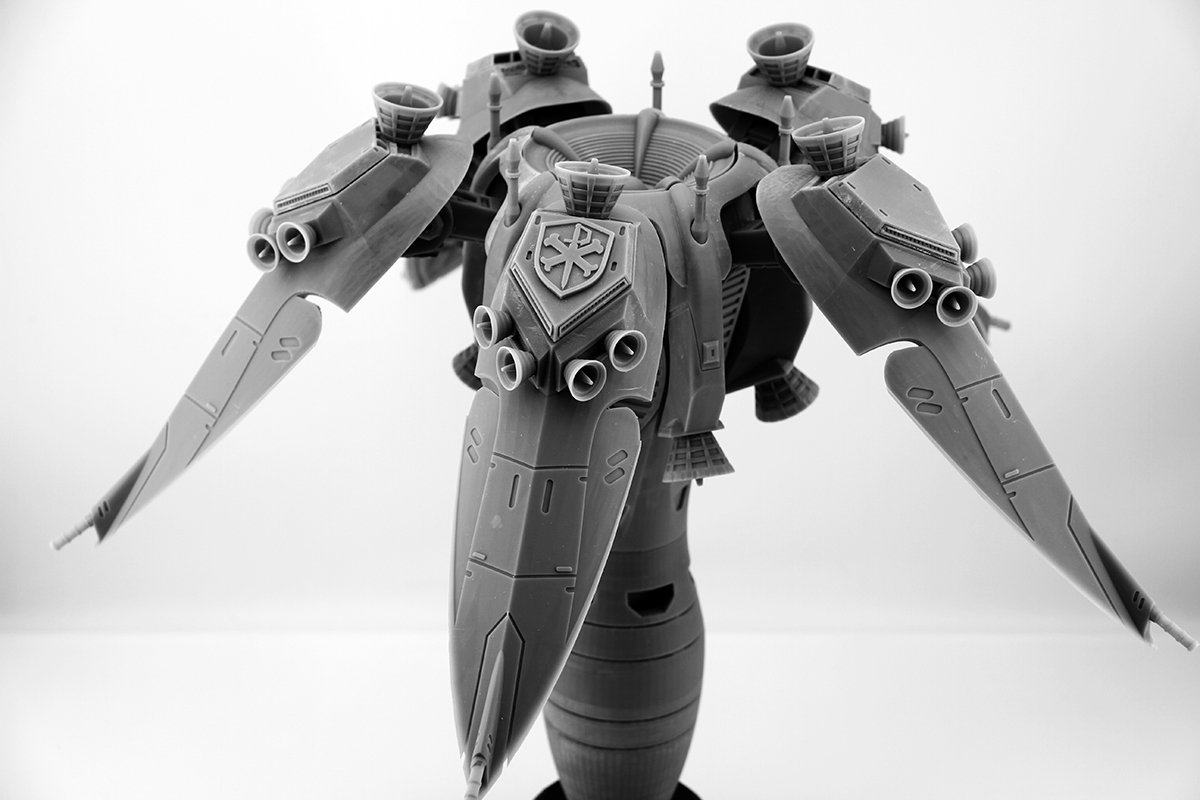 1/144 XMA-01 RAFFLESIA ラフレシア レジンキット [機動戦士ガンダムF91 クロスボーン バンガード カロッゾ ロナ]_画像1