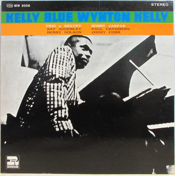 即決 1999円 LP 見本盤 白ラベル プロモ ウィントン・ケリー KELLY BLUE ケリー・ブルー WYNTON KELLY_画像1