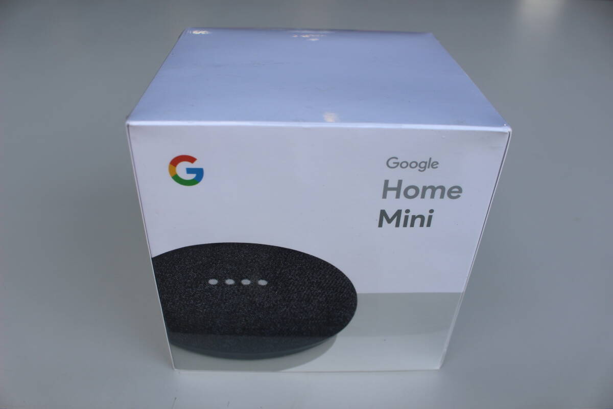 Google スマートスピーカー Google Home Mini チャコール GA00216JP [Bluetooth対応 /Wi-Fi対応] 未開封品の画像1