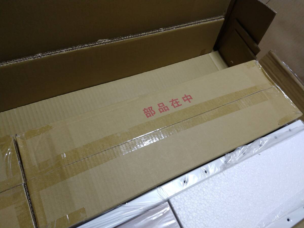【未使用 開封品 外箱不良】ハヤミ工産 Hayami Industry TIMEZ タイメッツ KF-260W [～65V型対応 壁寄せスタンド ホワイト]の画像4