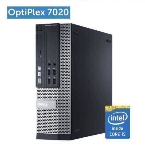 最強 DELL OptiPlex 7020/9020SFF /第4世代 Core i5 -4590/ SSD:500GB/メモリ:16GB /DVDマルチ 無線Wi-Fi/ Win11/2021Office付 Bluetooth._画像2