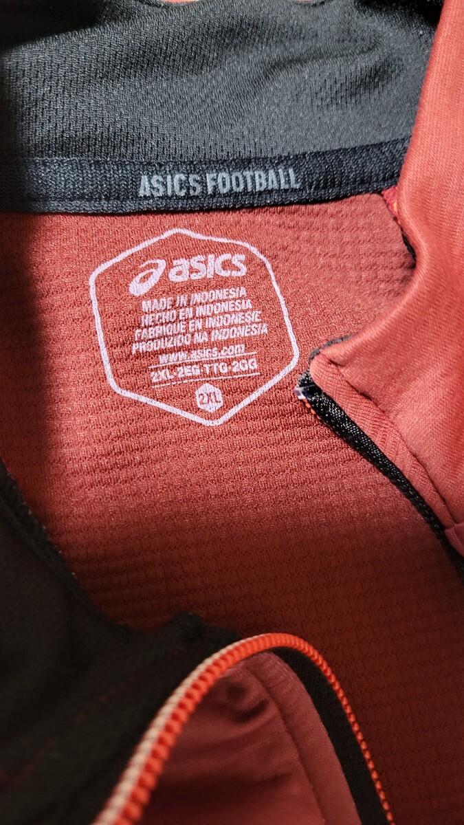 アシックスドライハーフジップトレーニングジャケット、パンツ上下セット ヴィッセル神戸ユニホームサプライヤー アシックスジャージ の画像4