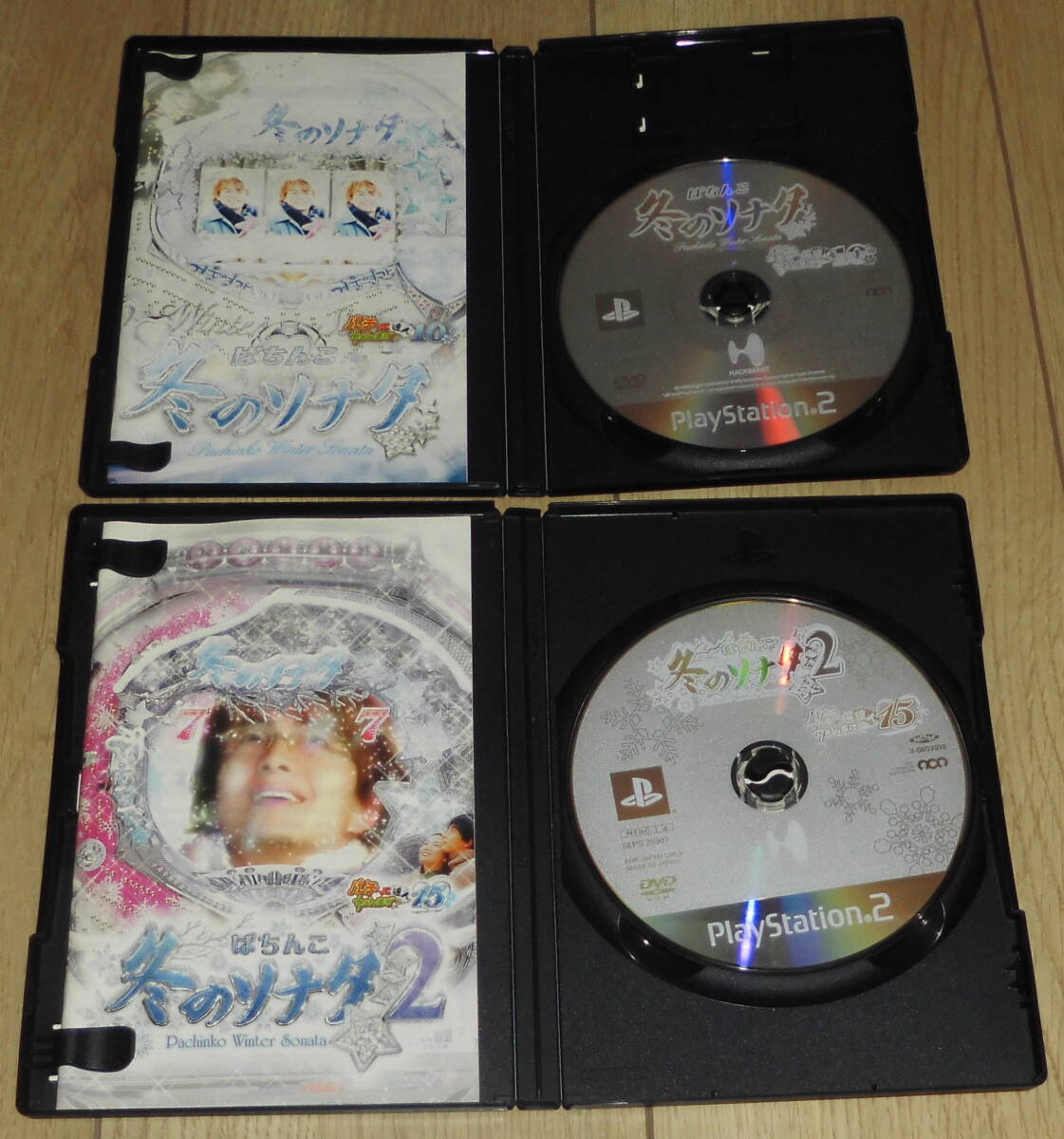 PS2　パチンコ　CRぱちんこ冬のソナタ1＆2　パチってちょんまげ達人10&15　京楽_画像3