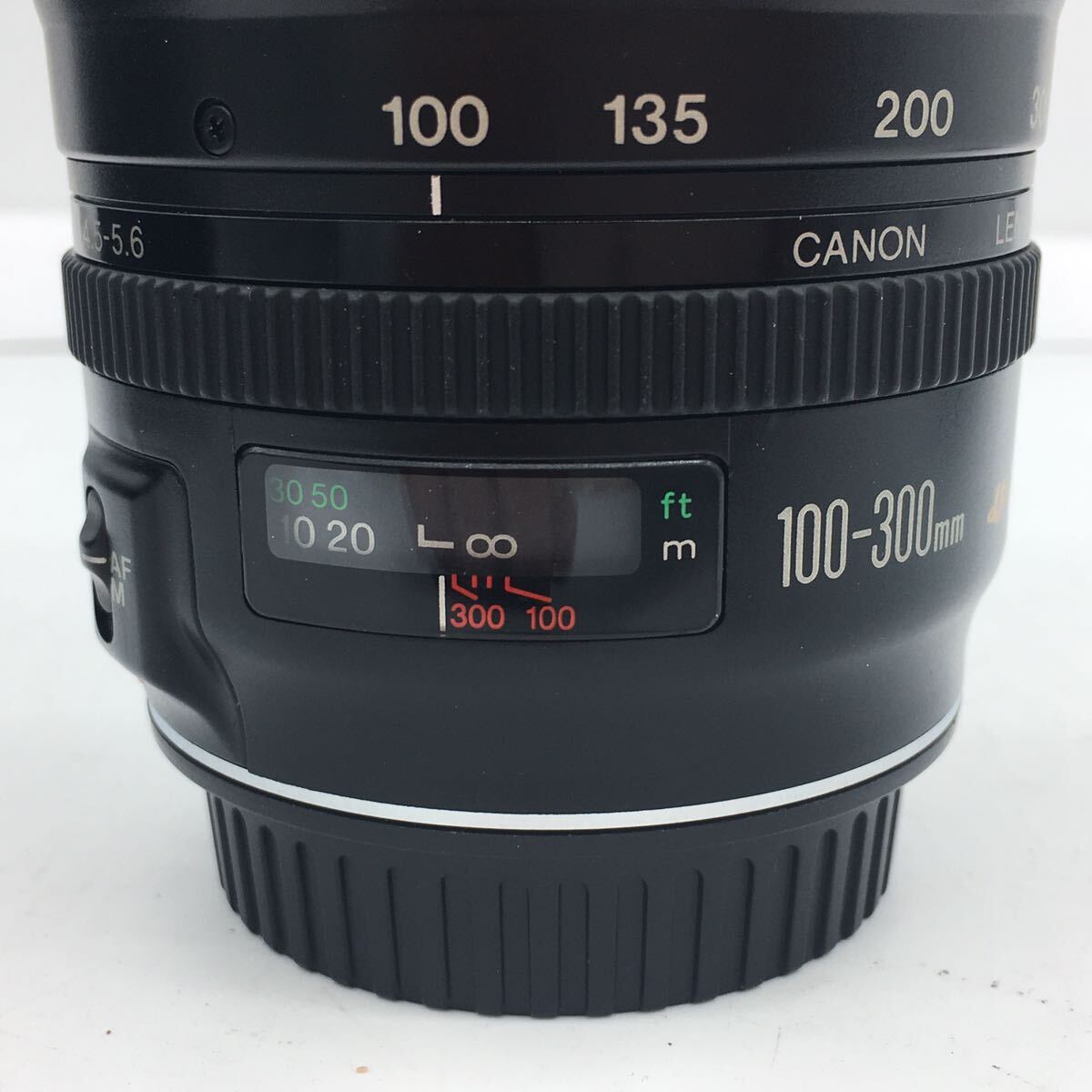 キャノン Canon ZOOM LENS EF 100-300mm 1:4.5-5.6 ULTRASONIC ウルトラソニック ズーム動作 確認済 ソフトケース付属 現状品の画像4