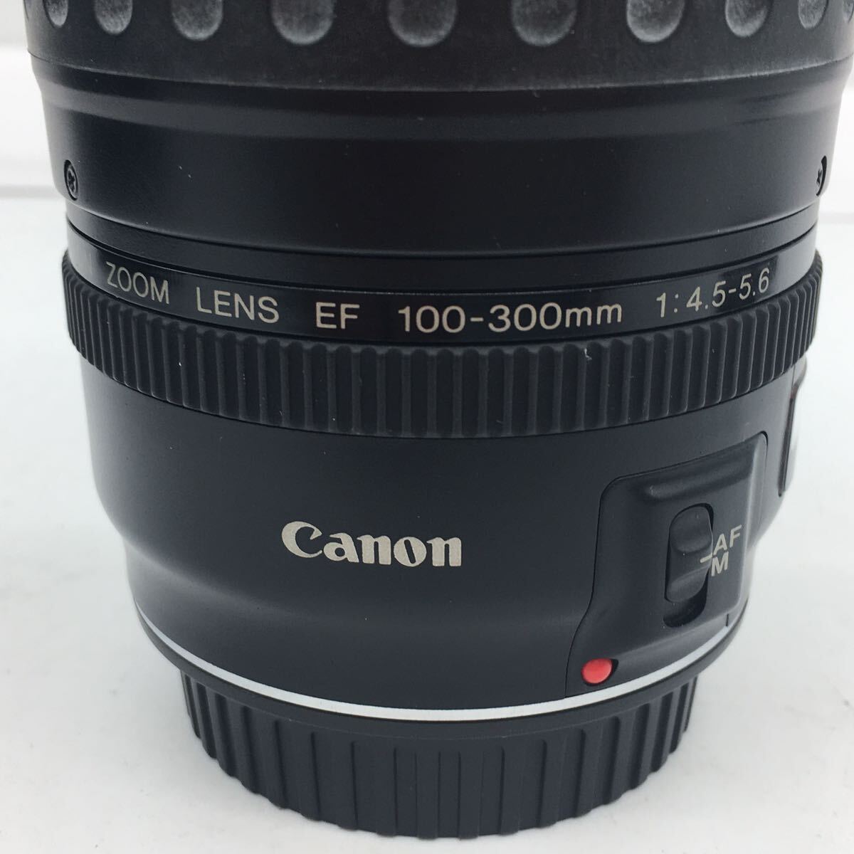 キャノン Canon ZOOM LENS EF 100-300mm 1:4.5-5.6 ULTRASONIC ウルトラソニック ズーム動作 確認済 ソフトケース付属 現状品の画像5