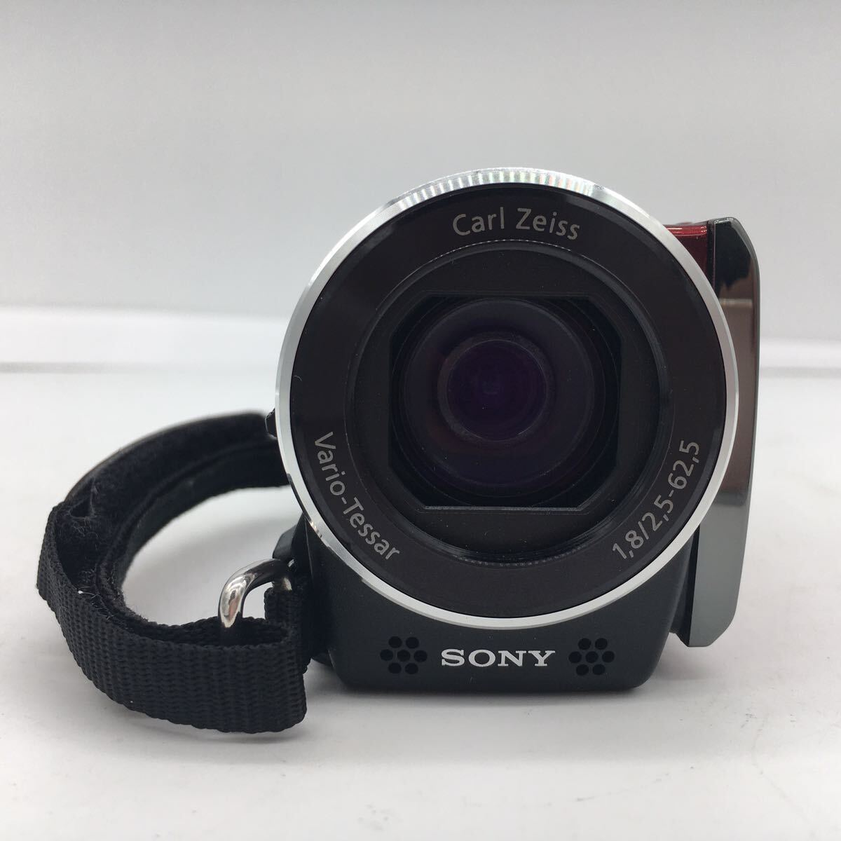 SONY ソニー HANDYCAM ハンディカム HDR-CX170 レッド デジタル ビデオ カメラ フルハイビジョン バッテリー付属 動作確認済 現状品_画像7