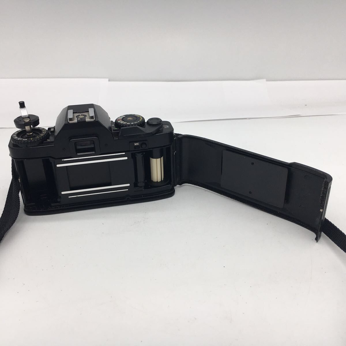 RICHO リコー XR7 ブラック ボディ / RIKENON 1:1.7 50mm レンズ 一眼レフ フィルム カメラ ヴィンテージ カバー付属 現状品 _画像8