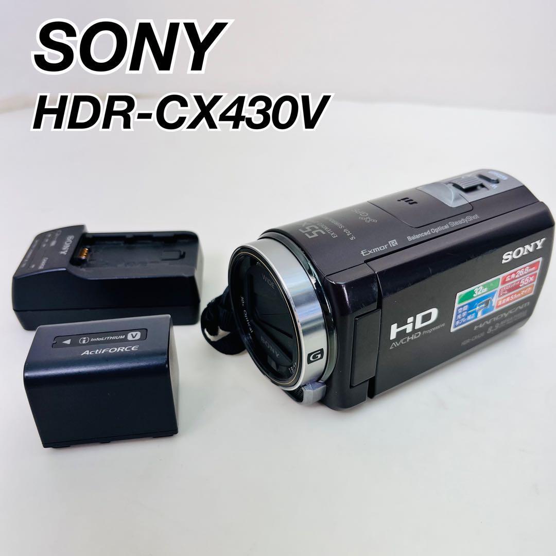 SONY ソニー　ビデオカメラ　HDR-CX430V 本体