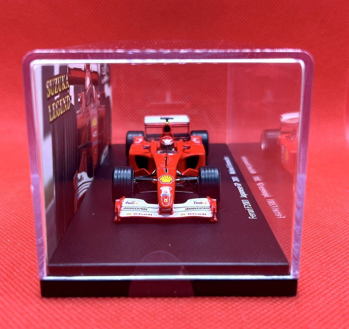 ルックスマート 1/43 Ferrari F2001 Japanese GP 2001 Michael Schumacher SUZUKA CIRCUIT LSSZO1 LOOKS MART_画像6