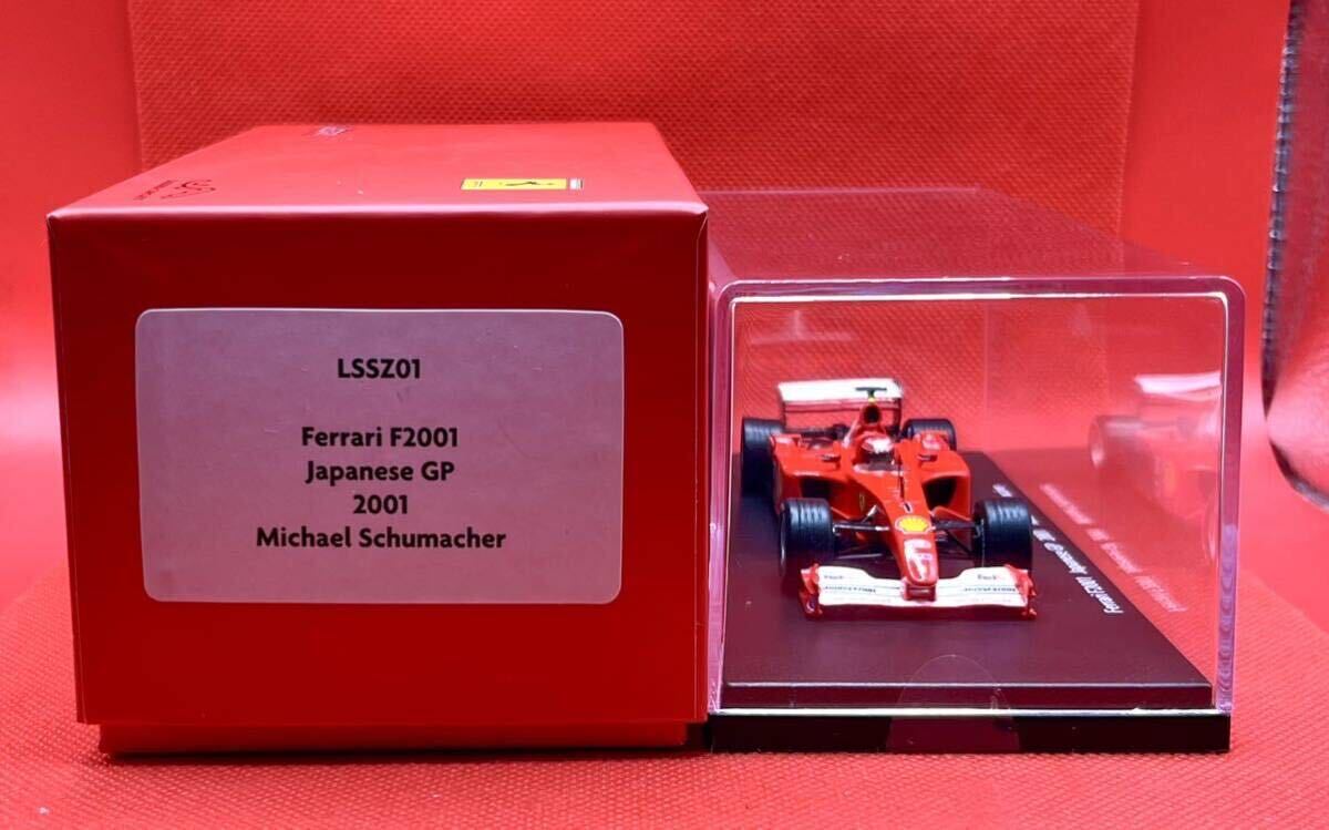 ルックスマート 1/43 Ferrari F2001 Japanese GP 2001 Michael Schumacher SUZUKA CIRCUIT LSSZO1 LOOKS MART_画像3