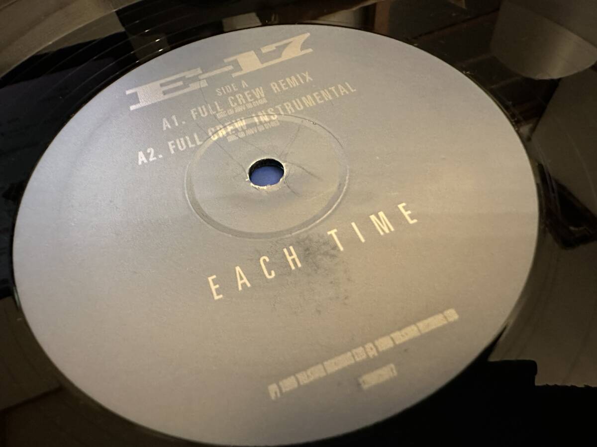 12”★E-17 / Each Time / ユーロ R&B / ヴォーカル・ハウス！_画像3