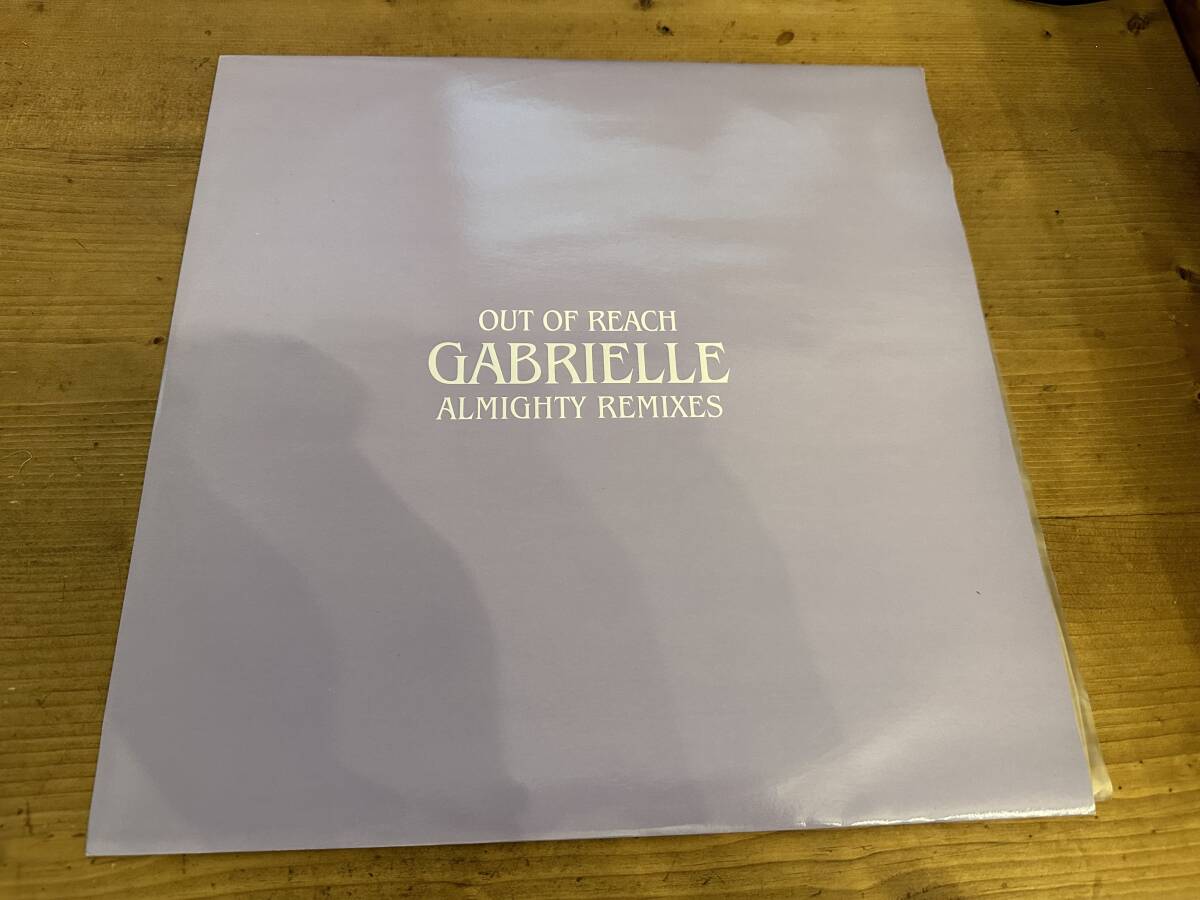 12”★Gabrielle / Out Of Reach (Almighty Remixes) / ヴォーカル・ハウス・ミックス！_画像1