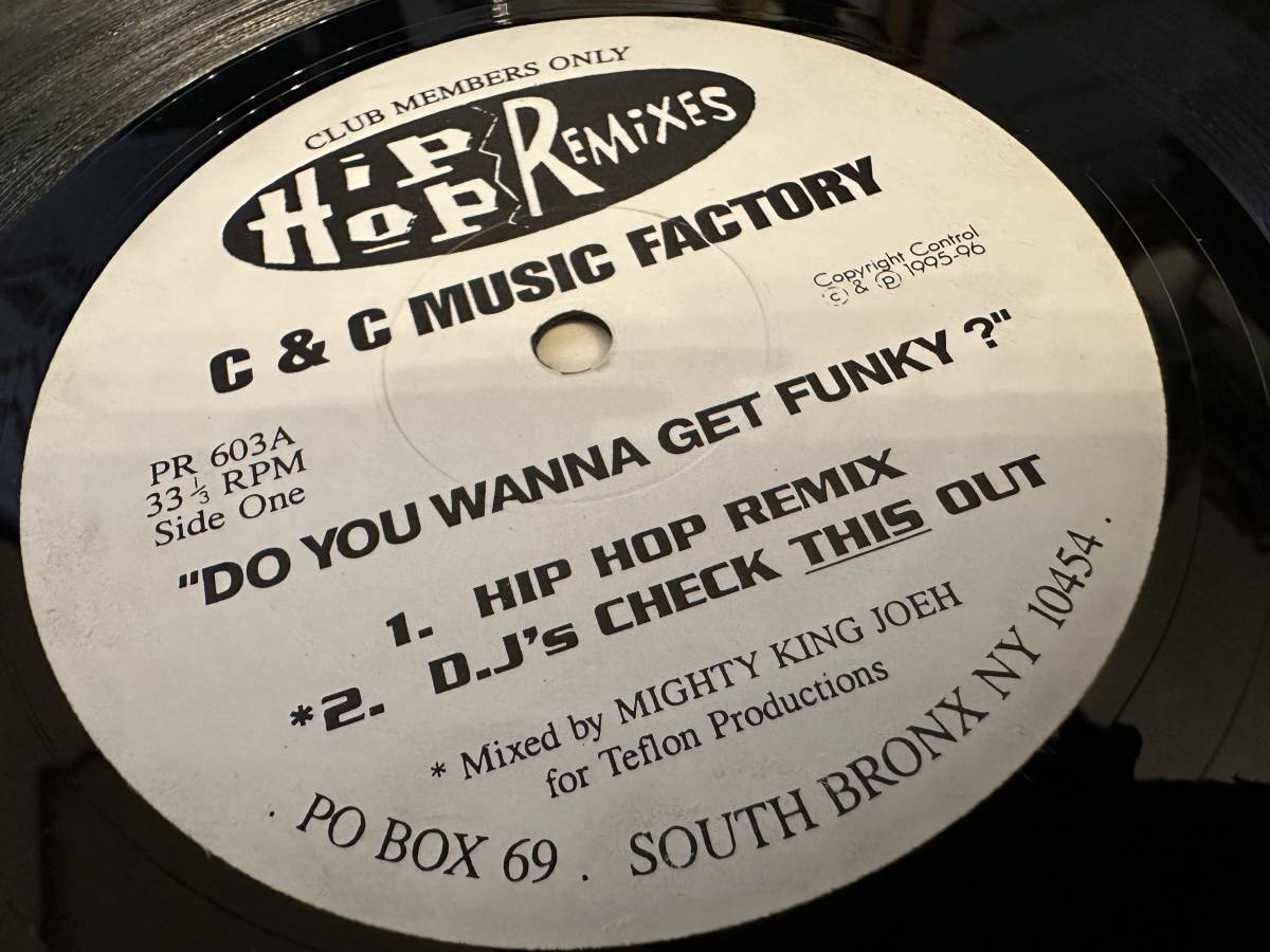 12”★C & C Music Factory / Monica / Do You Wanna Get Funky ? / Don't Take It Personal / R&Bクラシック！の画像2