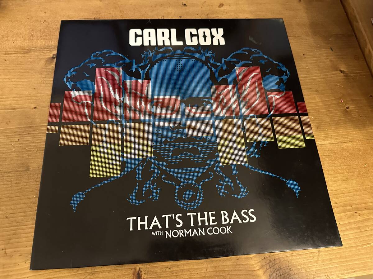 12”★Carl Cox With Norman Cook / That's The Bass / テック・ハウス！Tim Deluxe / Touche / Sterbinszky_画像1