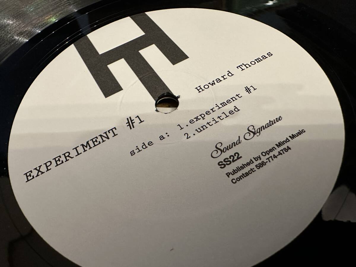 12”★Howard Thomas / Experiment #1 / テック・ハウス！の画像1