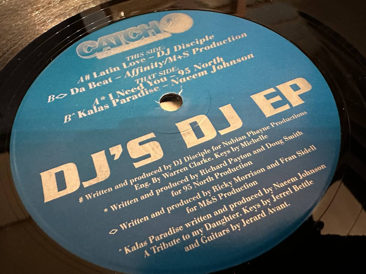 12”★DJ's DJ EP / ディスコ / ディープ・ハウス！DJ Disciple / Affinity/M+S Production / 95 North / Naeem Johnson _画像2