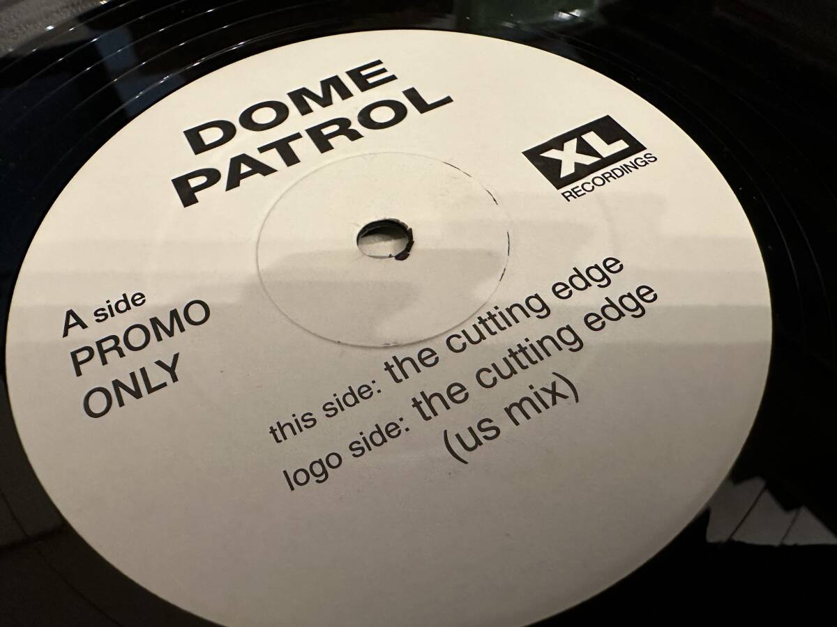 12”★Dome Patrol / The Cutting Edge / Damon Wild / テクノ・クラシック！の画像1