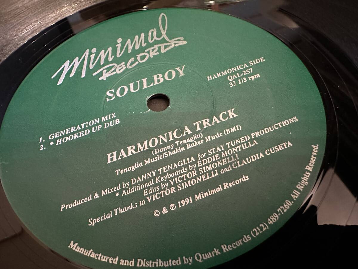 12”★Soulboy / Harmonica Track / Love Or Lust / Danny Tenaglia / ディープ・ハウス・クラシック！_画像2