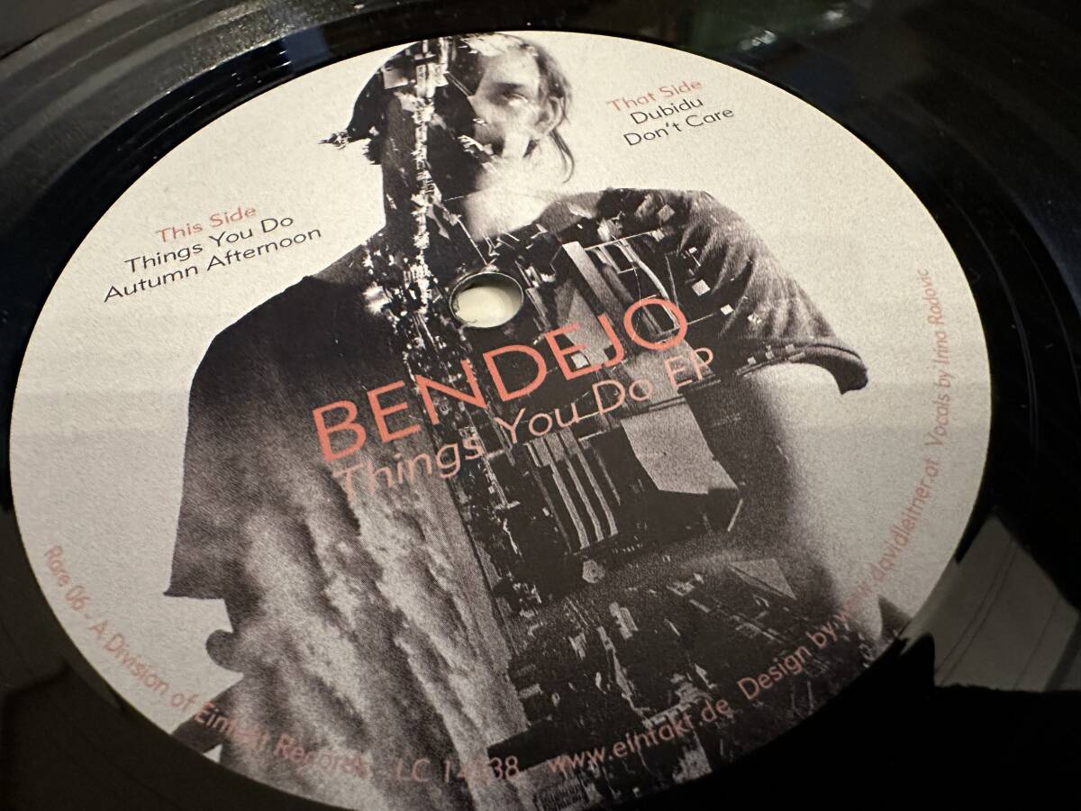 12”★Bendejo / Things You Do EP / ディープ・ハウス！_画像1